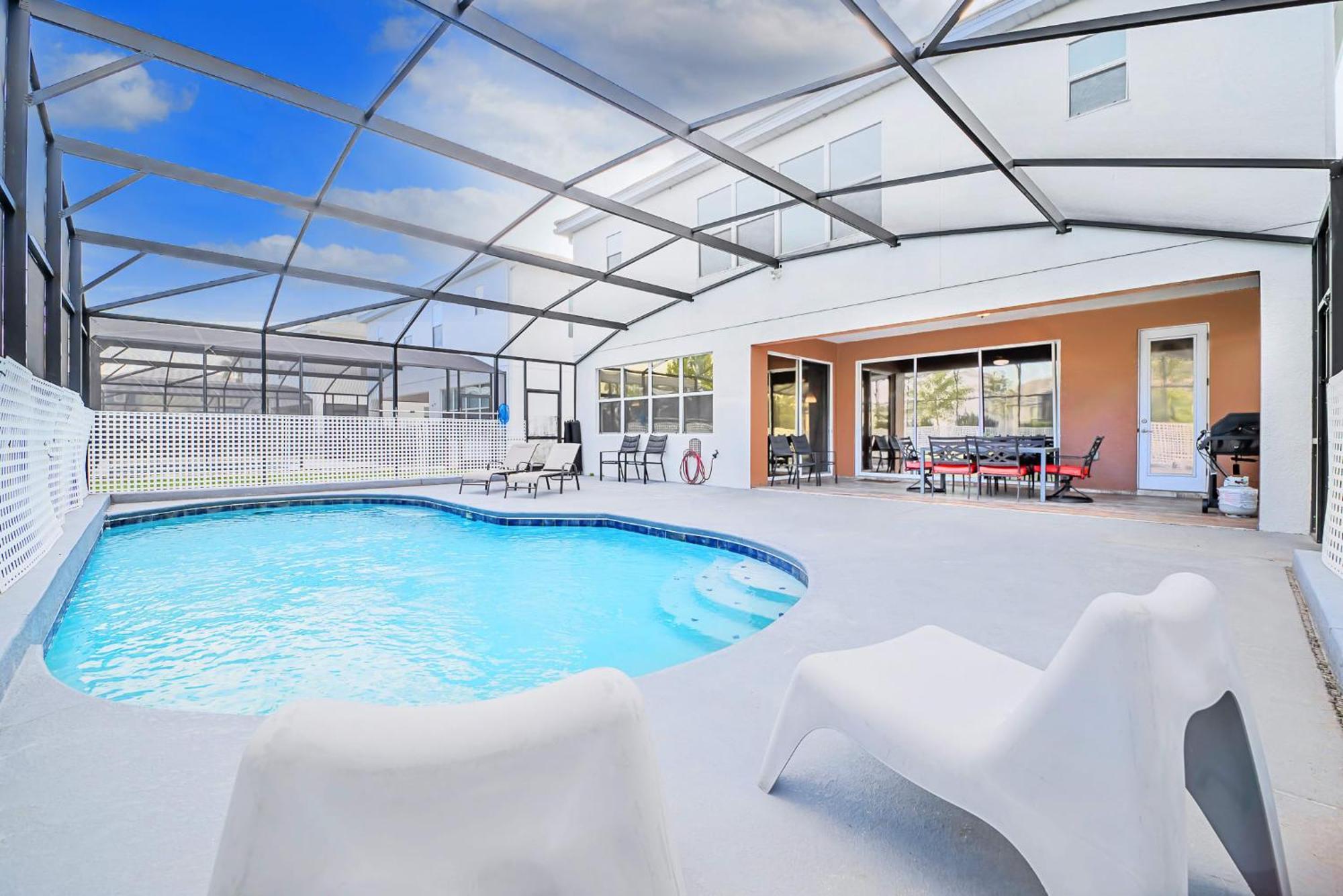 6Br Luxury Home With Private Pool And Bbq Kissimmee Exteriér fotografie