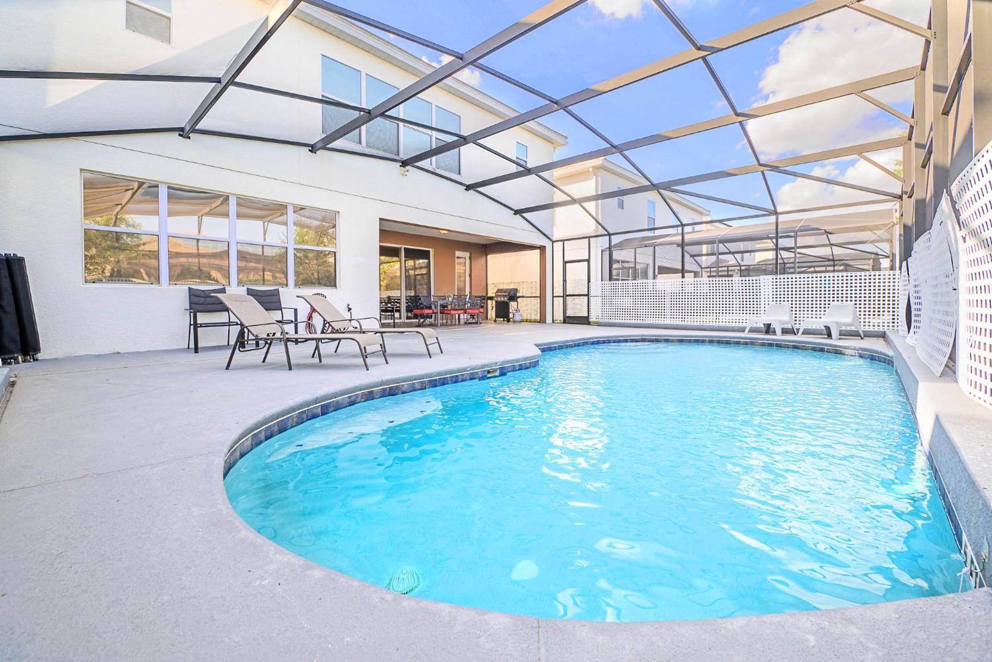 6Br Luxury Home With Private Pool And Bbq Kissimmee Exteriér fotografie